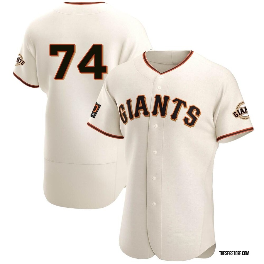Cream Authentic Ryan Walker Men's San Francisco Giants Home Jersey