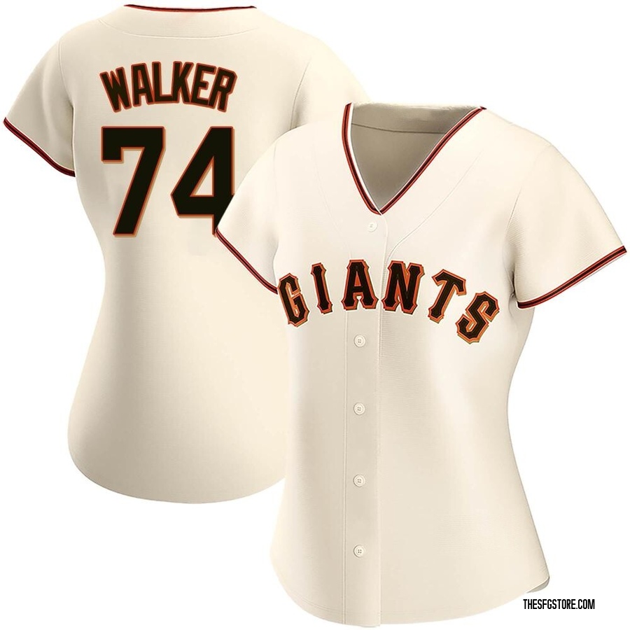 Cream Authentic Ryan Walker Women's San Francisco Giants Home Jersey
