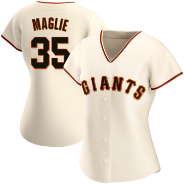 Cream Authentic Sal Maglie Women's San Francisco Giants Home Jersey