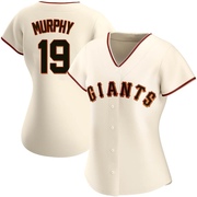 Cream Authentic Tom Murphy Women's San Francisco Giants Home Jersey