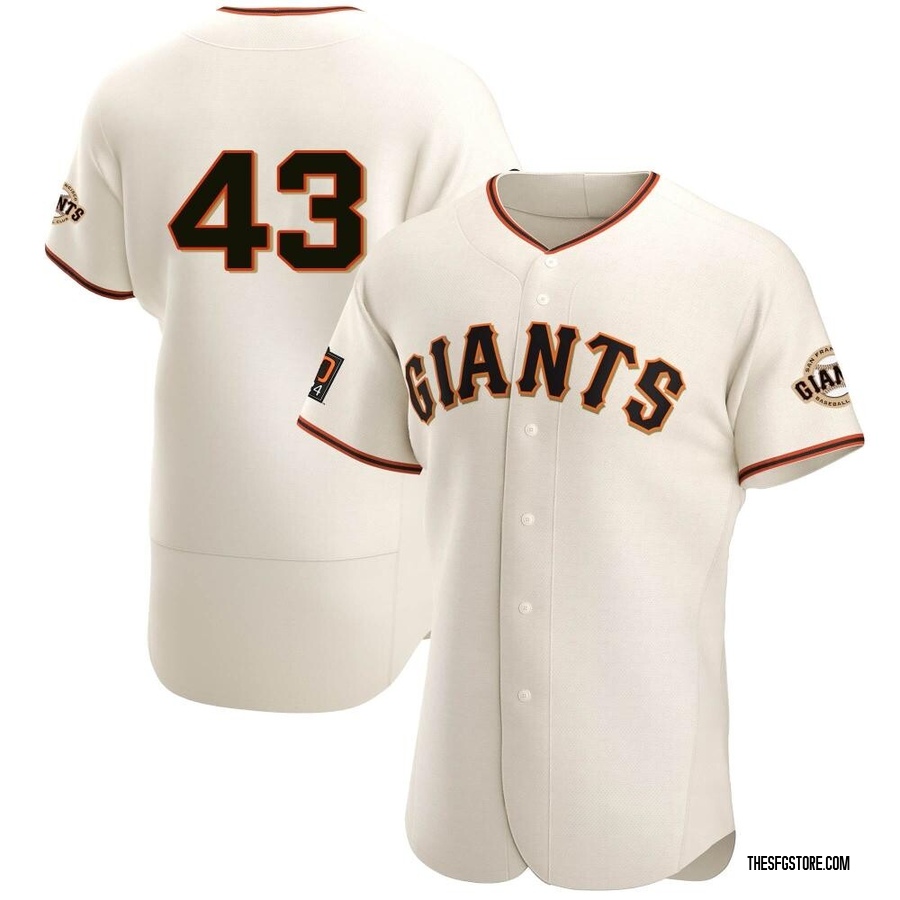 Cream Authentic Tristan Beck Men's San Francisco Giants Home Jersey