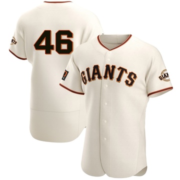 Cream Authentic Ubert Mejias Men's San Francisco Giants Home Jersey