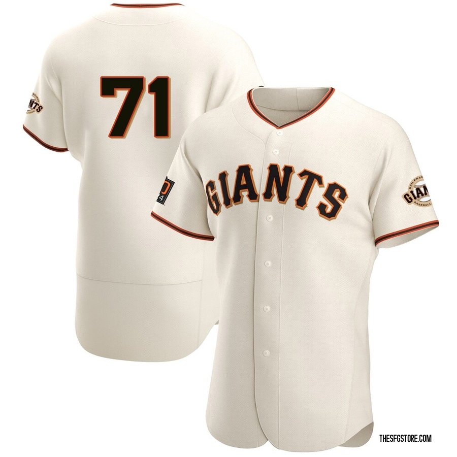 Cream Authentic Wilkin Ramos Men's San Francisco Giants Home Jersey