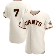 Cream Authentic Will Brennan Men's San Francisco Giants Home Jersey