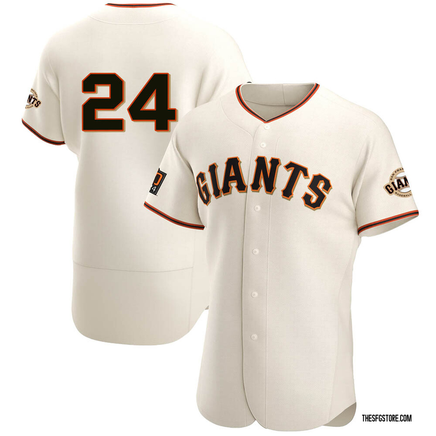 Cream Authentic Willie Mays Men's San Francisco Giants Home Jersey
