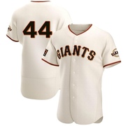Cream Authentic Willie McCovey Men's San Francisco Giants Home Jersey