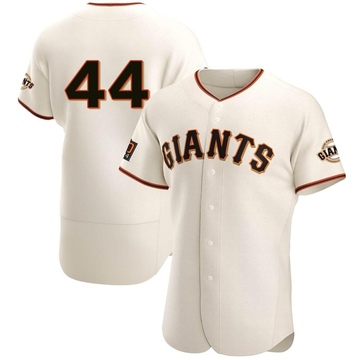 Cream Authentic Willie McCovey Men's San Francisco Giants Home Jersey