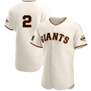 Cream Authentic Willy Adames Men's San Francisco Giants Home Jersey