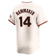Cream Elite Atlee Hammaker Men's San Francisco Giants Home Jersey