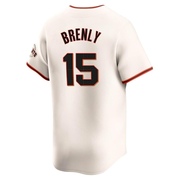 Cream Elite Bob Brenly Men's San Francisco Giants Home Jersey