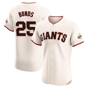Cream Elite Bobby Bonds Men's San Francisco Giants Home Jersey