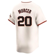 Cream Elite Bobby Murcer Men's San Francisco Giants Home Jersey