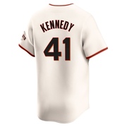 Cream Elite Buddy Kennedy Men's San Francisco Giants Home Jersey