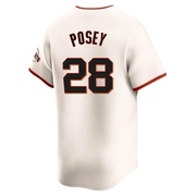 Cream Elite Buster Posey Men's San Francisco Giants Home Jersey