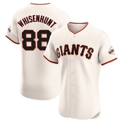 Cream Elite Carson Whisenhunt Men's San Francisco Giants Home Jersey