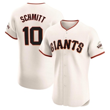 Cream Elite Casey Schmitt Men's San Francisco Giants Home Jersey