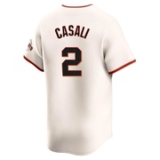 Cream Elite Curt Casali Men's San Francisco Giants Home Jersey