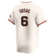 Cream Elite Daniel Susac Men's San Francisco Giants Home Jersey