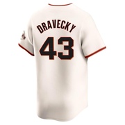 Cream Elite Dave Dravecky Men's San Francisco Giants Home Jersey