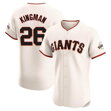 Cream Elite Dave Kingman Men's San Francisco Giants Home Jersey