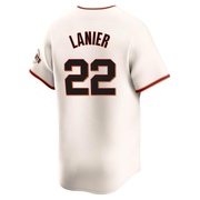 Cream Elite Hal Lanier Men's San Francisco Giants Home Jersey