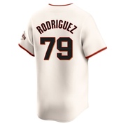 Cream Elite Jesus Rodriguez Men's San Francisco Giants Home Jersey