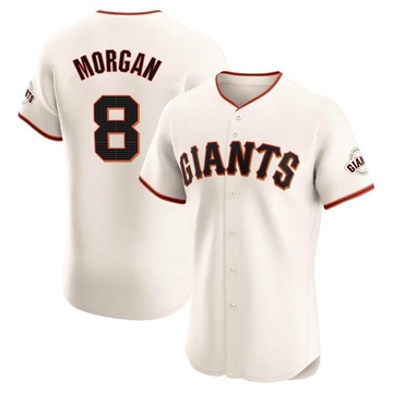 Cream Elite Joe Morgan Men's San Francisco Giants Home Jersey