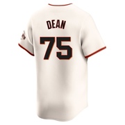 Cream Elite Justin Dean Men's San Francisco Giants Home Jersey