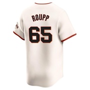 Cream Elite Landen Roupp Men's San Francisco Giants Home Jersey