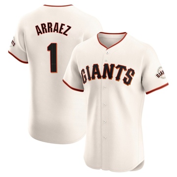 Cream Elite Luis Arraez Men's San Francisco Giants Home Jersey