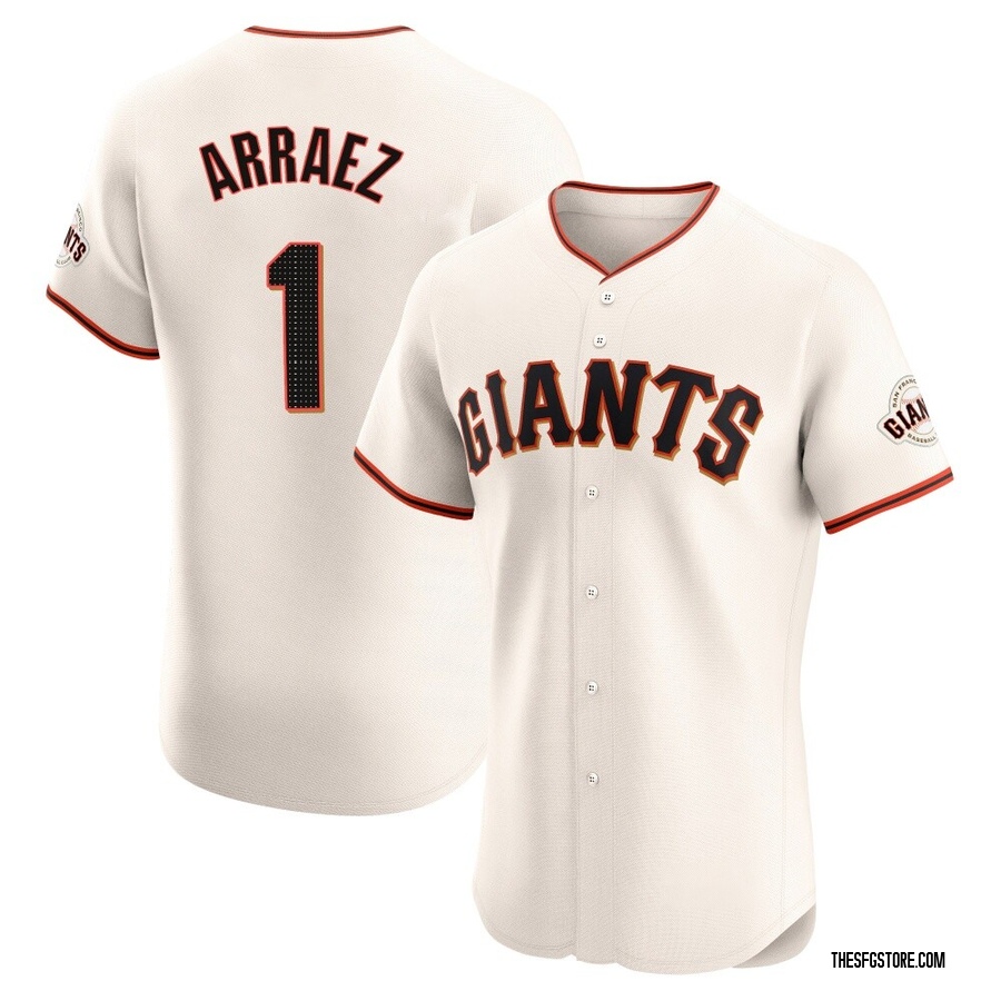 Cream Elite Luis Arraez Men's San Francisco Giants Home Jersey