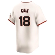 Cream Elite Matt Cain Men's San Francisco Giants Home Jersey