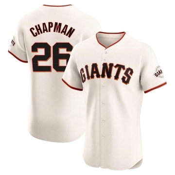 Cream Elite Matt Chapman Men's San Francisco Giants Home Jersey