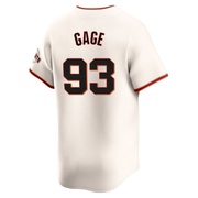 Cream Elite Matt Gage Men's San Francisco Giants Home Jersey