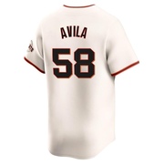 Cream Elite Nick Avila Men's San Francisco Giants Home Jersey