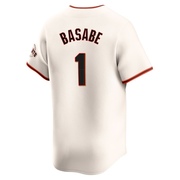 Cream Elite Osleivis Basabe Men's San Francisco Giants Home Jersey