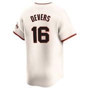 Cream Elite Rafael Devers Men's San Francisco Giants Home Jersey