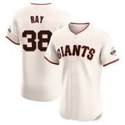 Cream Elite Robbie Ray Men's San Francisco Giants Home Jersey