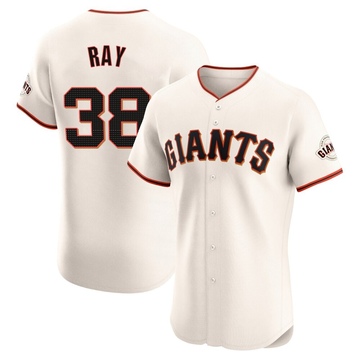 Cream Elite Robbie Ray Men's San Francisco Giants Home Jersey