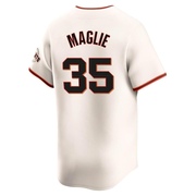 Cream Elite Sal Maglie Men's San Francisco Giants Home Jersey