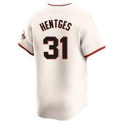 Cream Elite Sam Hentges Men's San Francisco Giants Home Jersey
