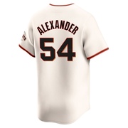 Cream Elite Scott Alexander Men's San Francisco Giants Home Jersey