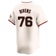 Cream Elite Spencer Bivens Men's San Francisco Giants Home Jersey