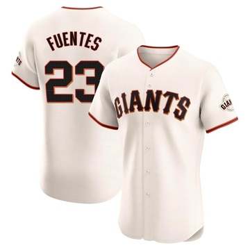 Cream Elite Tito Fuentes Men's San Francisco Giants Home Jersey