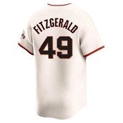 Cream Elite Tyler Fitzgerald Men's San Francisco Giants Home Jersey