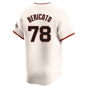 Cream Elite Victor Bericoto Men's San Francisco Giants Home Jersey