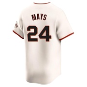 Cream Elite Willie Mays Men's San Francisco Giants Home Jersey