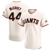 Cream Elite Willie McCovey Men's San Francisco Giants Home Jersey