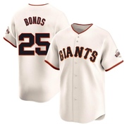 Cream Limited Barry Bonds Youth San Francisco Giants Home Jersey