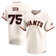 Cream Limited Barry Zito Men's San Francisco Giants Home Jersey